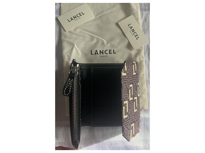 Cartera Lancel LANCELGRAM de piel - vista 10