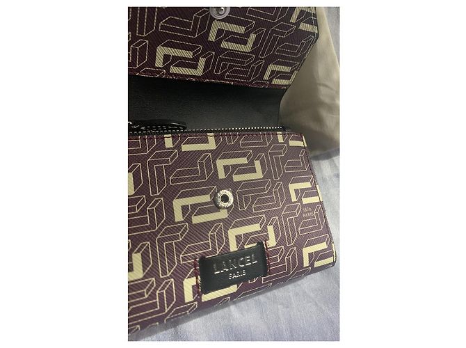 Cartera Lancel LANCELGRAM de piel - vista 11