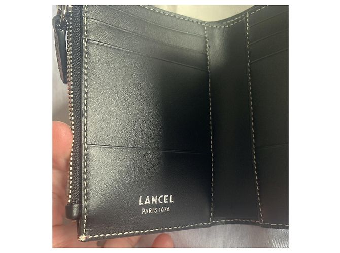 Cartera Lancel LANCELGRAM de piel - vista 7