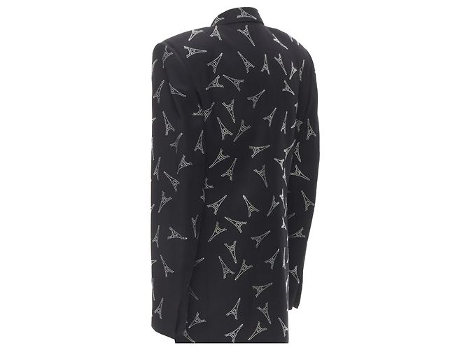 Blazer de cristal Balenciaga Demna 2019 Runway Torre Eiffel IT46 S - vista 6