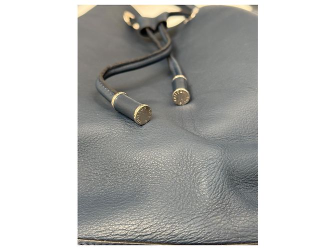 Noe Borsa a Secchiello Louis Vuitton Noé Haute Maroquinerie Blu - vista 6