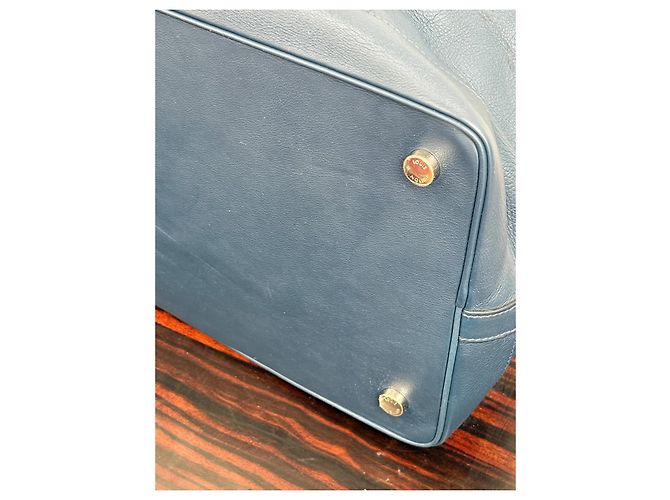 Noe Borsa a Secchiello Louis Vuitton Noé Haute Maroquinerie Blu - vista 8