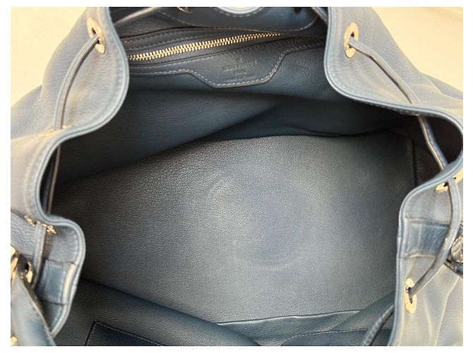 Noe Borsa a Secchiello Louis Vuitton Noé Haute Maroquinerie Blu - vista 9