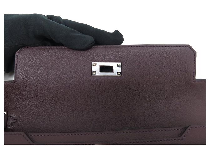 Hermès NOVE BORSA HERMES KELLY DEPECHES PELLE TAURILLON CLEMENCE Bordò - vista 10
