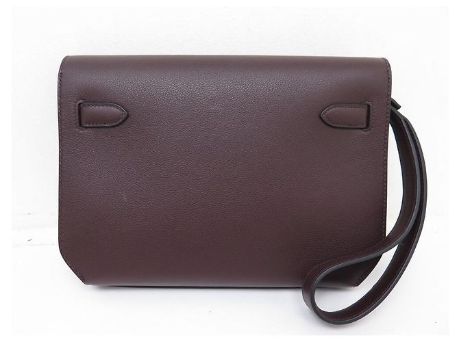 Hermès NOVE BORSA HERMES KELLY DEPECHES PELLE TAURILLON CLEMENCE Bordò - vista 2