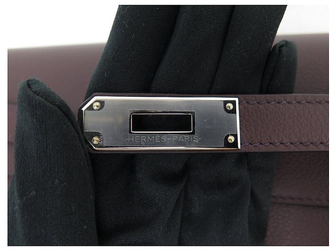 Hermès NOVE BORSA HERMES KELLY DEPECHES PELLE TAURILLON CLEMENCE Bordò - vista 6
