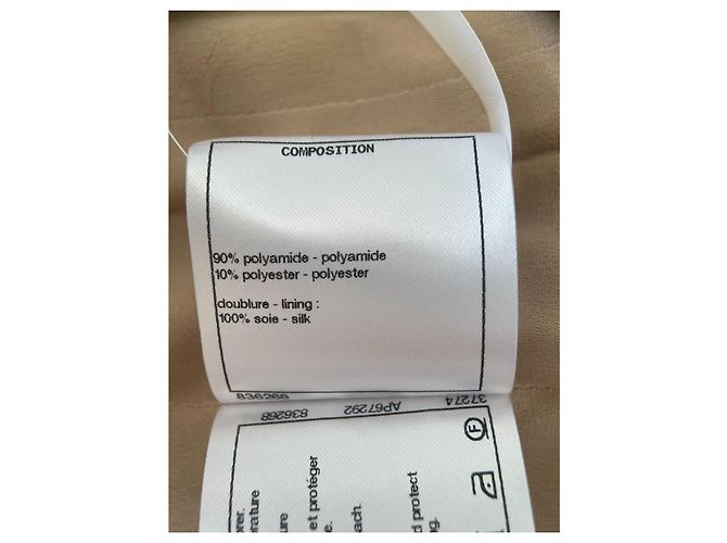 Cambon Chanel Chaqueta Dorada de Pasarela 2019 Dorado - vista 12