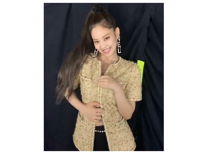 Cambon Chanel Chaqueta Dorada de Pasarela 2019 Dorado - vista 3