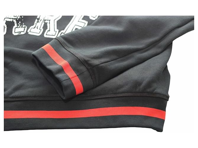 Sudadera corta negra con logo Dsquared2 Negro - vista 4