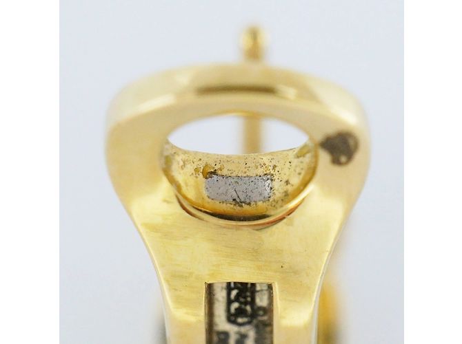 Orecchini a perno in oro giallo K18YG Chanel Coco Crush - vista 9