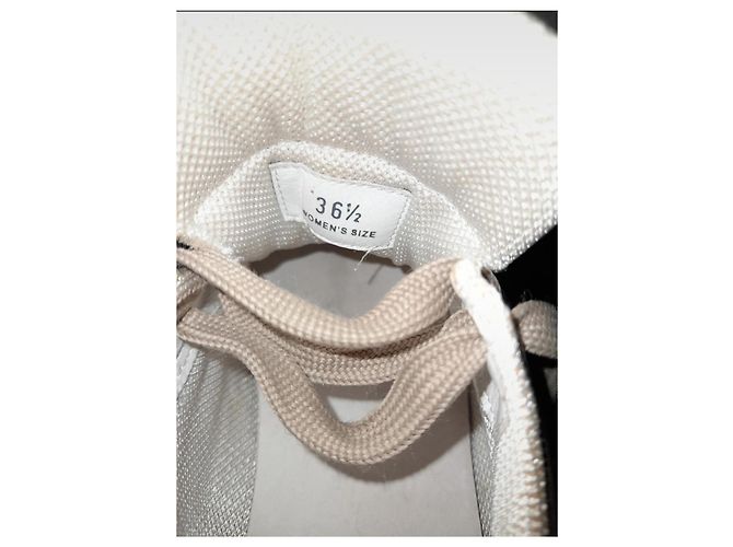 Sneakers Hogan H222 in pelle argento Silver hardware - vista 9