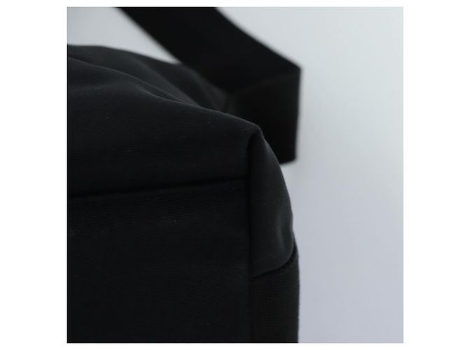 Borsa a spalla GUCCI in nylon nero argento 122374 Auth bs17862 - vista 9