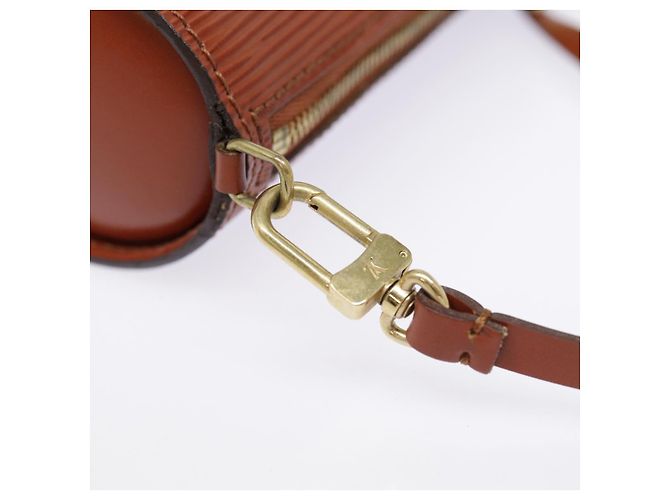 LOUIS VUITTON Pochette Soufflot Epi Marrone LV Auth yk14808 - vista 17