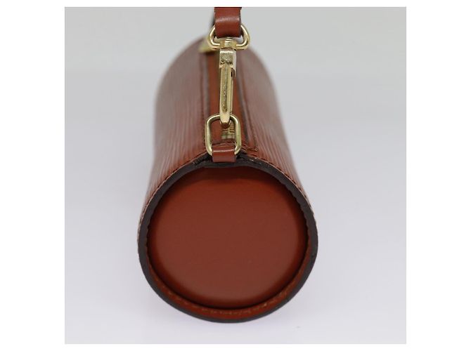 LOUIS VUITTON Pochette Soufflot Epi Marrone LV Auth yk14808 - vista 3