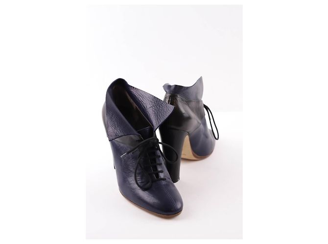 Michel Perry Botas de cuero - vista 3