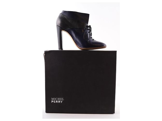 Michel Perry Botas de cuero - vista 5