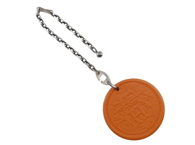 Hermès Hermes Takashimaya Limited Schlüsselanhänger Orange - Ansicht 2