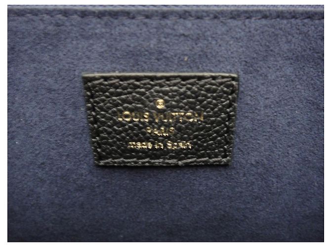 Neverfull MM Monogram Empreinte Noir mit Rechnung Louis Vuitton Schwarz - Ansicht 8