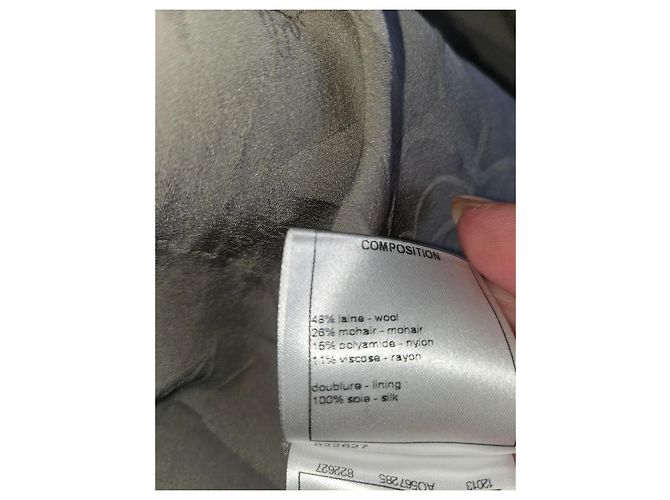 Chanel Grey Wool Jacket - view 2