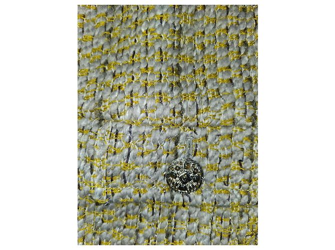 Chanel Grey Wool Jacket - view 6