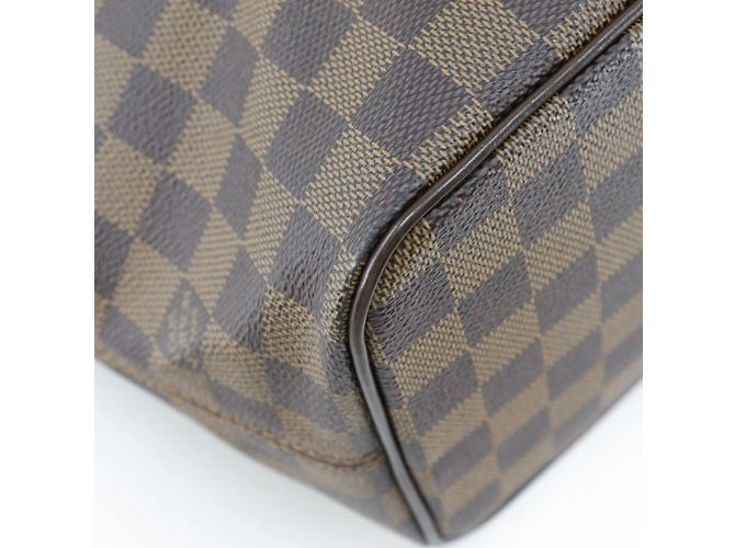 Borsa Tote Saleya PM di Louis Vuitton Marrone - vista 4
