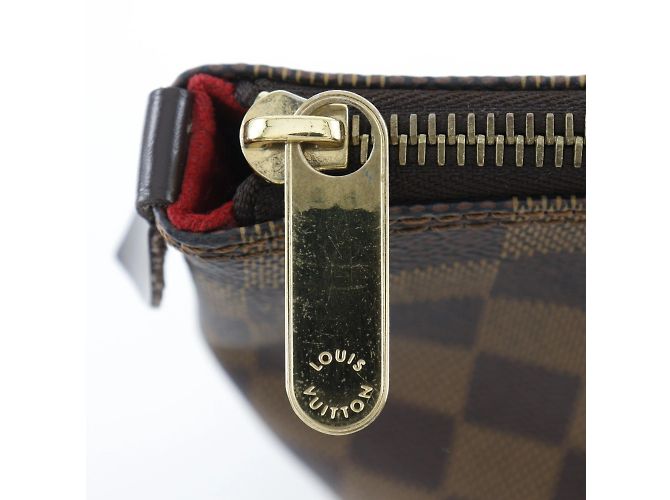 Borsa Tote Saleya PM di Louis Vuitton Marrone - vista 7
