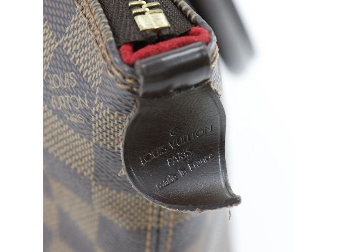 Borsa Tote Saleya PM di Louis Vuitton Marrone - vista 8