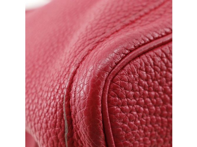 Hermès Borsa Tote PM Hermes Garden Rosso - vista 4