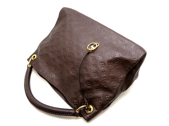 Borsa Tote Artsy MM da Donna Louis Vuitton Marrone - vista 4