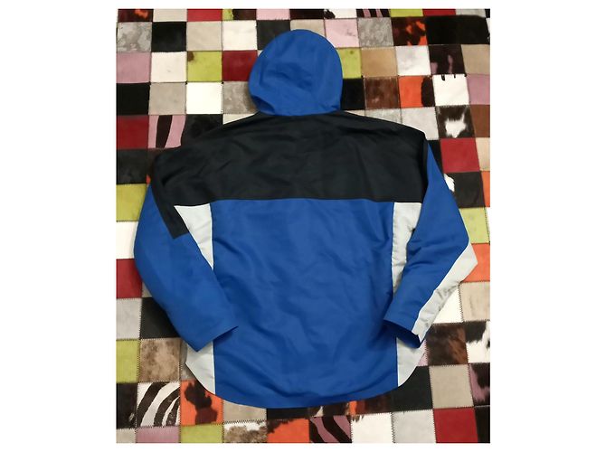 Loewe Regenjacke Schwarz Blau Grau Polyamid - Ansicht 12