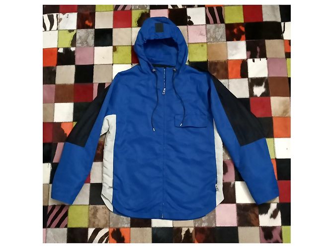 Loewe Regenjacke Schwarz Blau Grau Polyamid - Ansicht 16