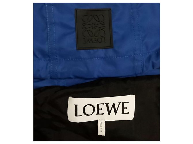 Loewe Regenjacke Schwarz Blau Grau Polyamid - Ansicht 3
