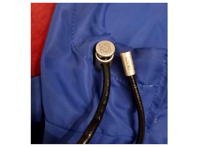 Loewe Regenjacke Schwarz Blau Grau Polyamid - Ansicht 9