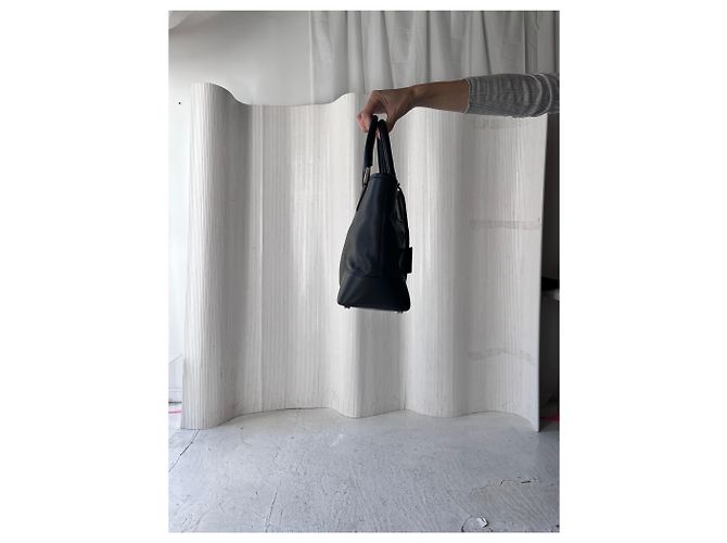 Borsa a mano in pelle Loewe Nero - vista 3