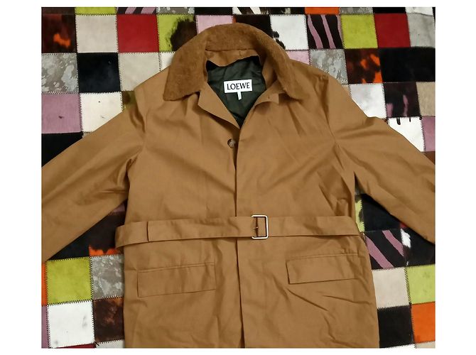 Abrigo Loewe Caramelo Talla L - vista 3
