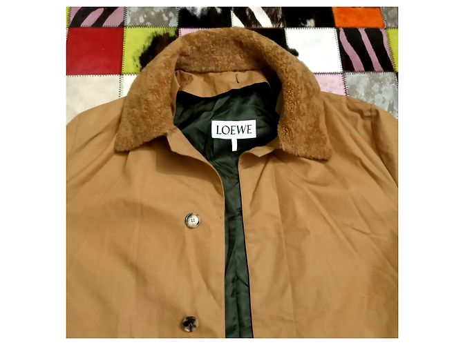 Abrigo Loewe Caramelo Talla L - vista 6