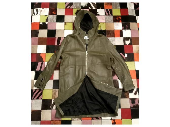 Loewe Lederjacke Olivgrün - Ansicht 10