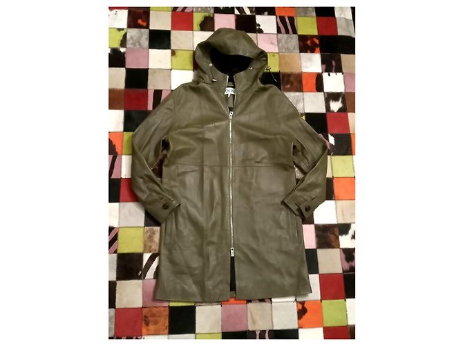 Loewe Lederjacke Olivgrün - Ansicht 2