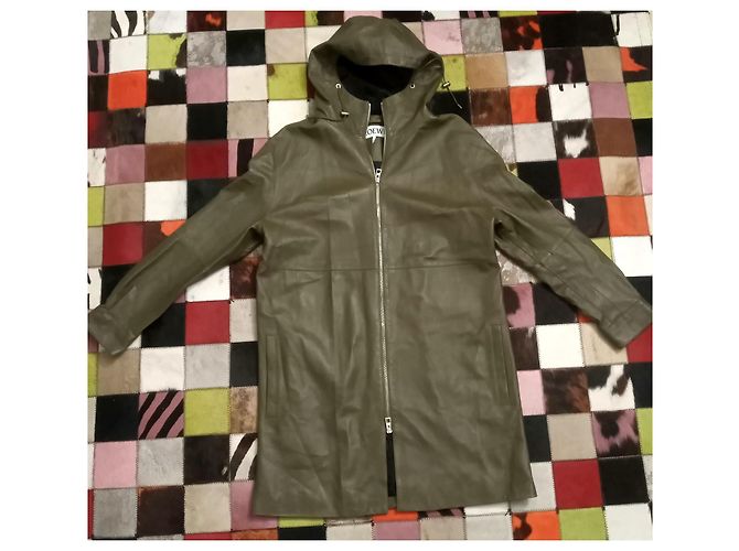 Loewe Lederjacke Olivgrün - Ansicht 3