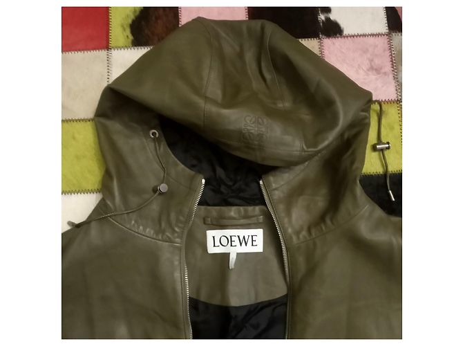 Loewe Lederjacke Olivgrün - Ansicht 4
