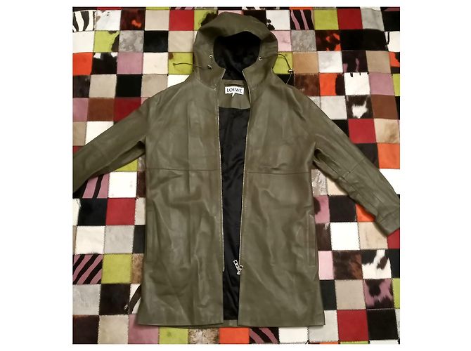 Loewe Lederjacke Olivgrün - Ansicht 5