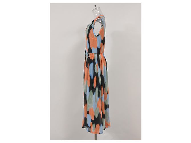 Altuzarra Aether Tie-Dye Midi-Kleid aus mehrfarbigem Polyester Mehrfarben - Ansicht 7