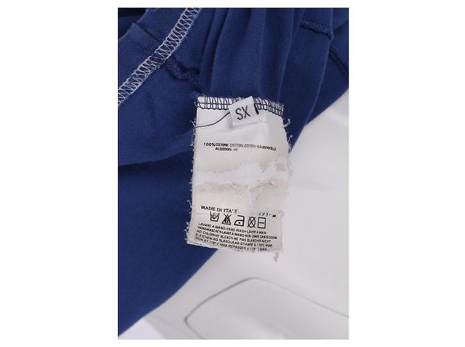 Vestido midi sin mangas Dsquared2 en algodón azul - vista 10