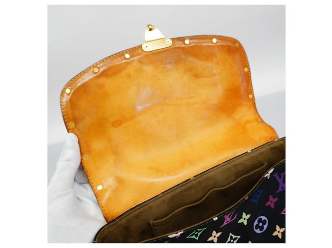 Sologne Schultertasche Monogramm Multicolor Louis Vuitton Schwarz - Ansicht 11