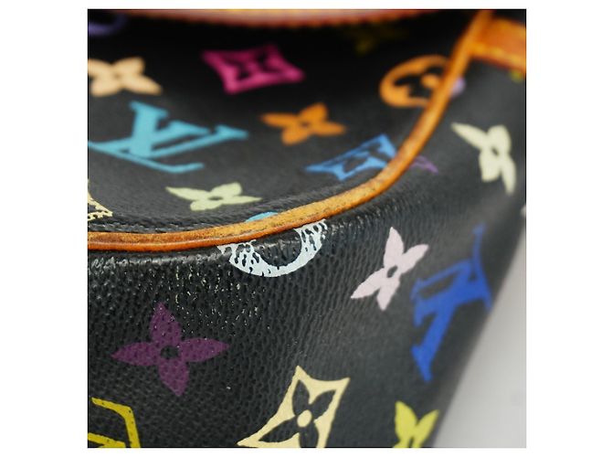 Sologne Schultertasche Monogramm Multicolor Louis Vuitton Schwarz - Ansicht 6