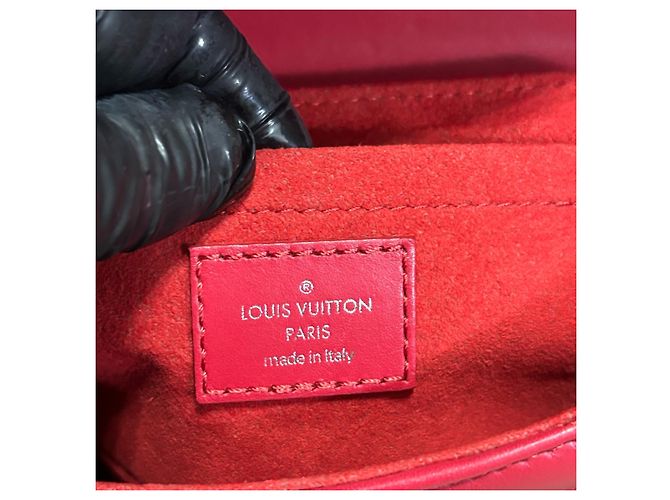 Edición Limitada Louis Vuitton New Wave Chain MM Roja Multicolor - vista 10
