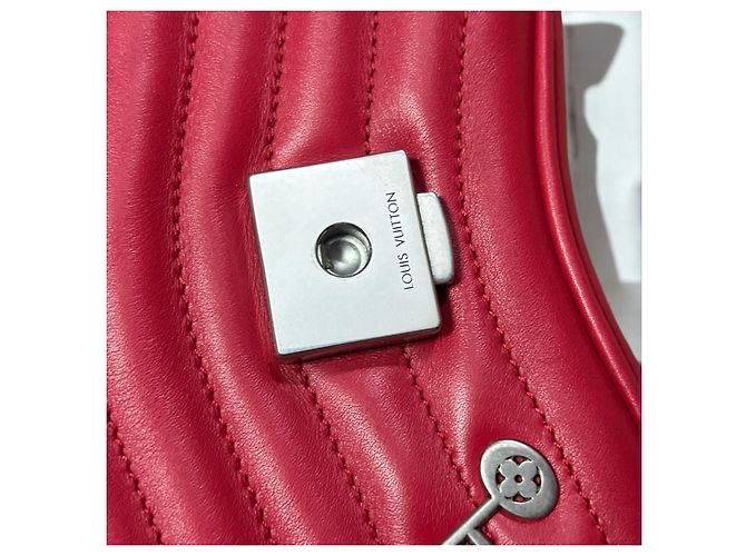 Edición Limitada Louis Vuitton New Wave Chain MM Roja Multicolor - vista 7