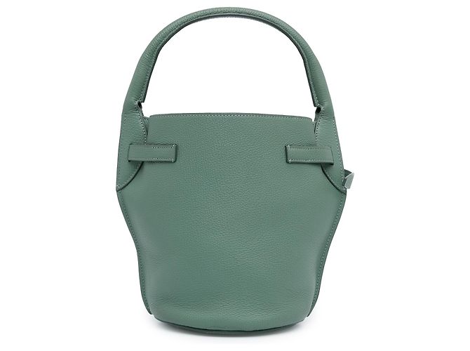 Big Bag Céline Borsa a secchiello Nano Big Verde di Celine - vista 3