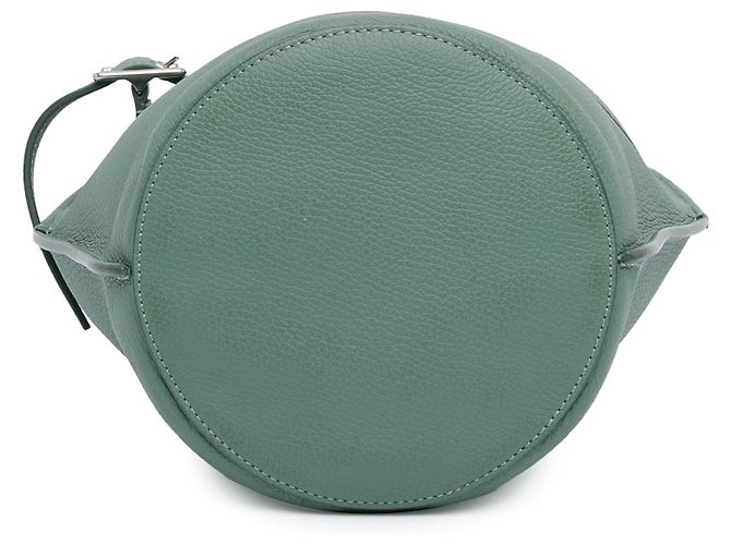 Big Bag Céline Borsa a secchiello Nano Big Verde di Celine - vista 4