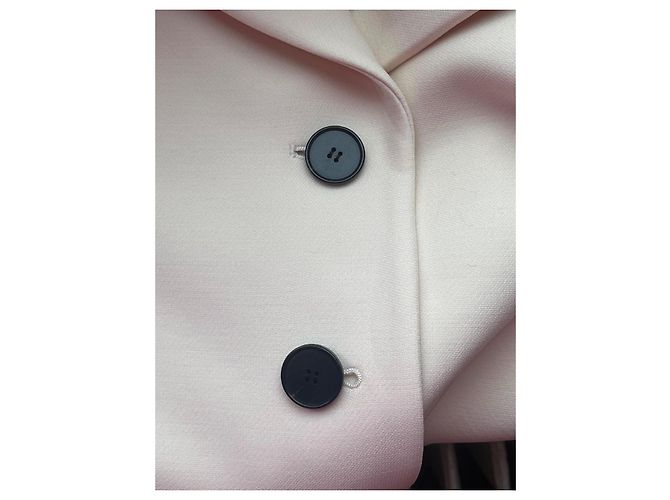 Dior Bar jacket eggshell wool and silk - view 9